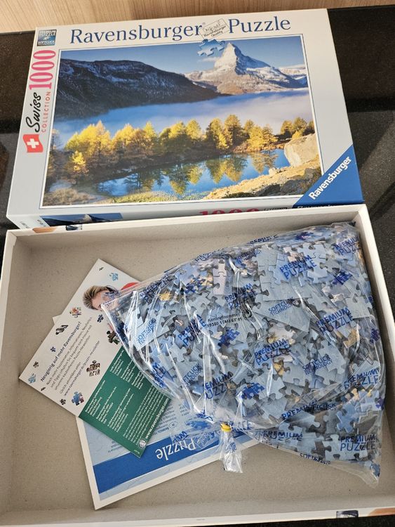 Ravensburger Puzzle Matterhorn mit See Kaufen auf Ricardo