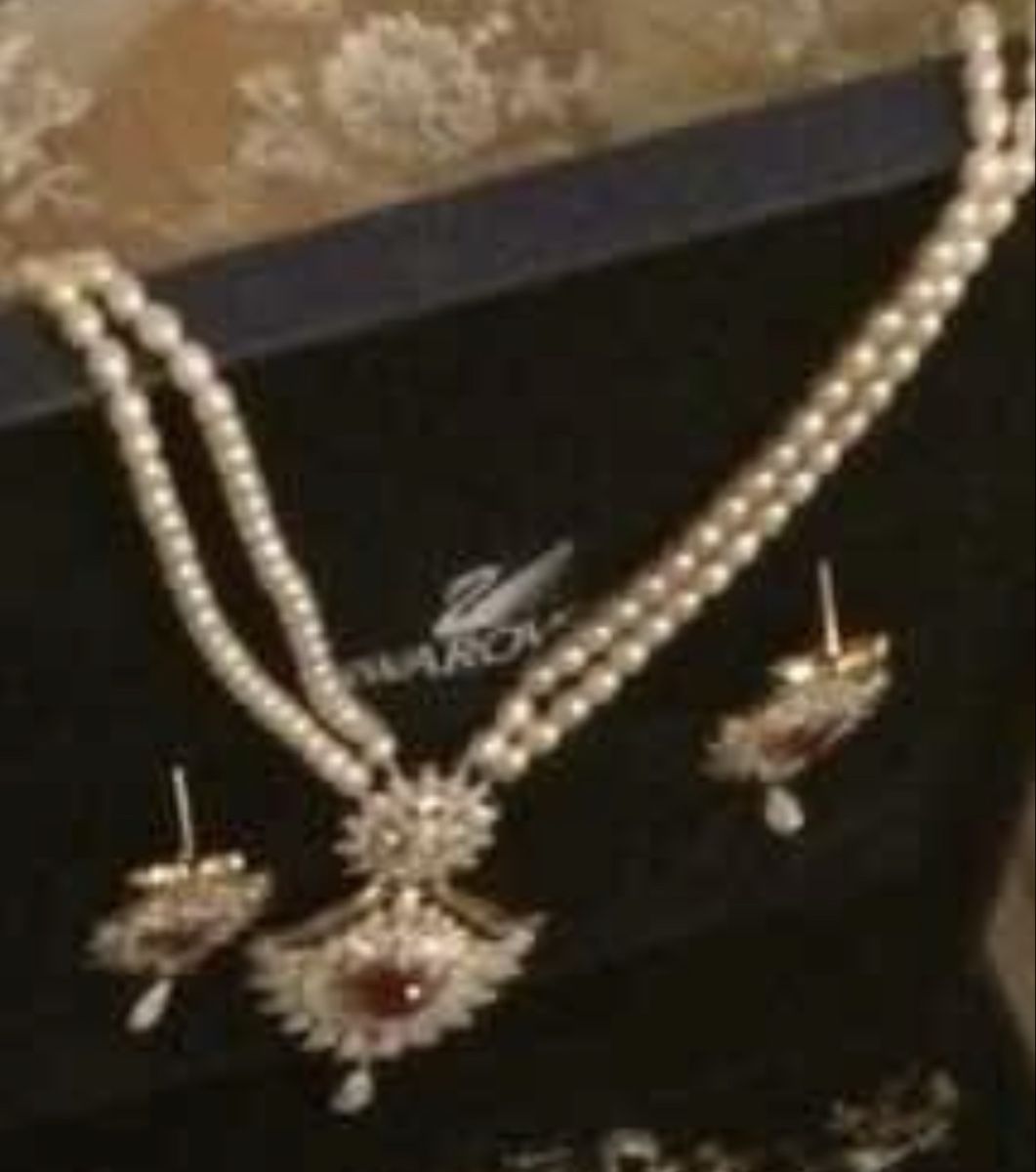 Perlen (unechte): Elegantes Perlenset aus Dubai – Neu (gemäss Beschreibung) aus Stein AG von Ibi__