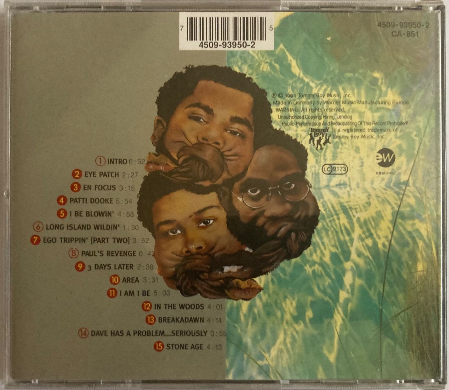 CDs: DE LA SOUL - BUHLOONE MIND STATE – Gebraucht aus Poliez-Pittet von Newtown-Records 1