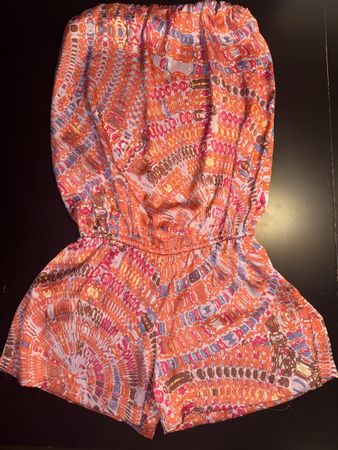 Jumpsuit orange, pink von Alexis Gr. S, Top Zust