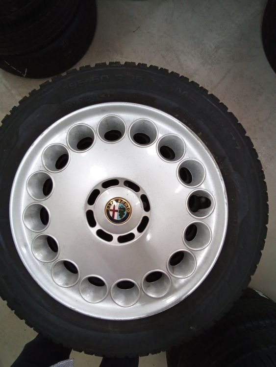 Alfa Romeo Stahlfelgen Kompletträder 15 Zoll | Kaufen auf Ricardo