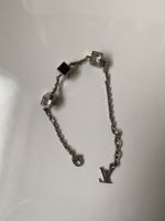 RARITÄT - stilvolle LOUIS VUITTON Armkette, silber