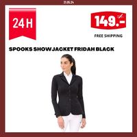 PHILI-RIDING Spooks Show Jacket Fridah Black