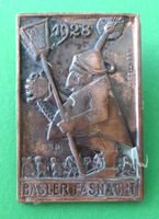 Basler Fasnachtsplakette Kupfer 1928