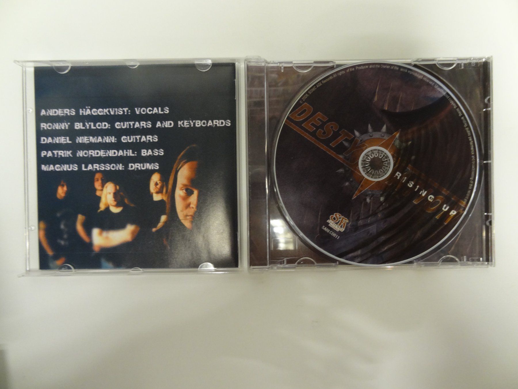 CD: Destynation Rising Up CD - Heavy Metal – Usato da luzern venduto da musicandart 2
