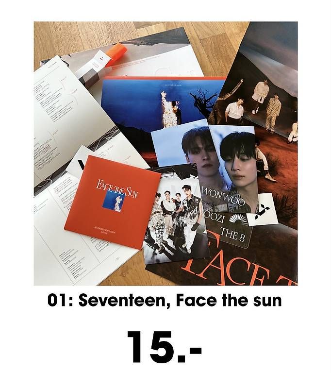 CD: Seventeen face the sun Album – Usato da Rüfenacht BE venduto da lis_rc6n