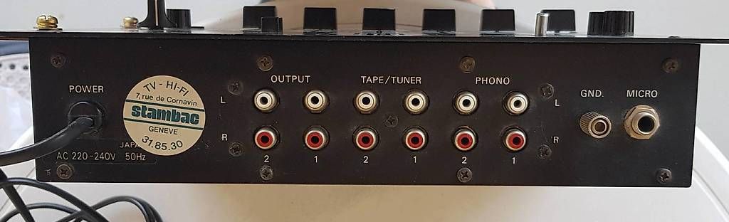 Console di mixaggio: Table de mixage stéréo Sundstar MX-6500 – Usato da Les Avanchets venduto da Giuseppe.01 1