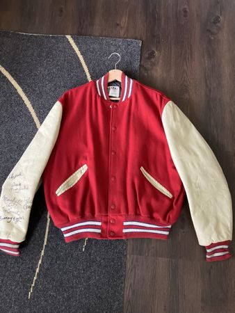 Original 50erjahre College Jacke mit Unterschriften 🚀