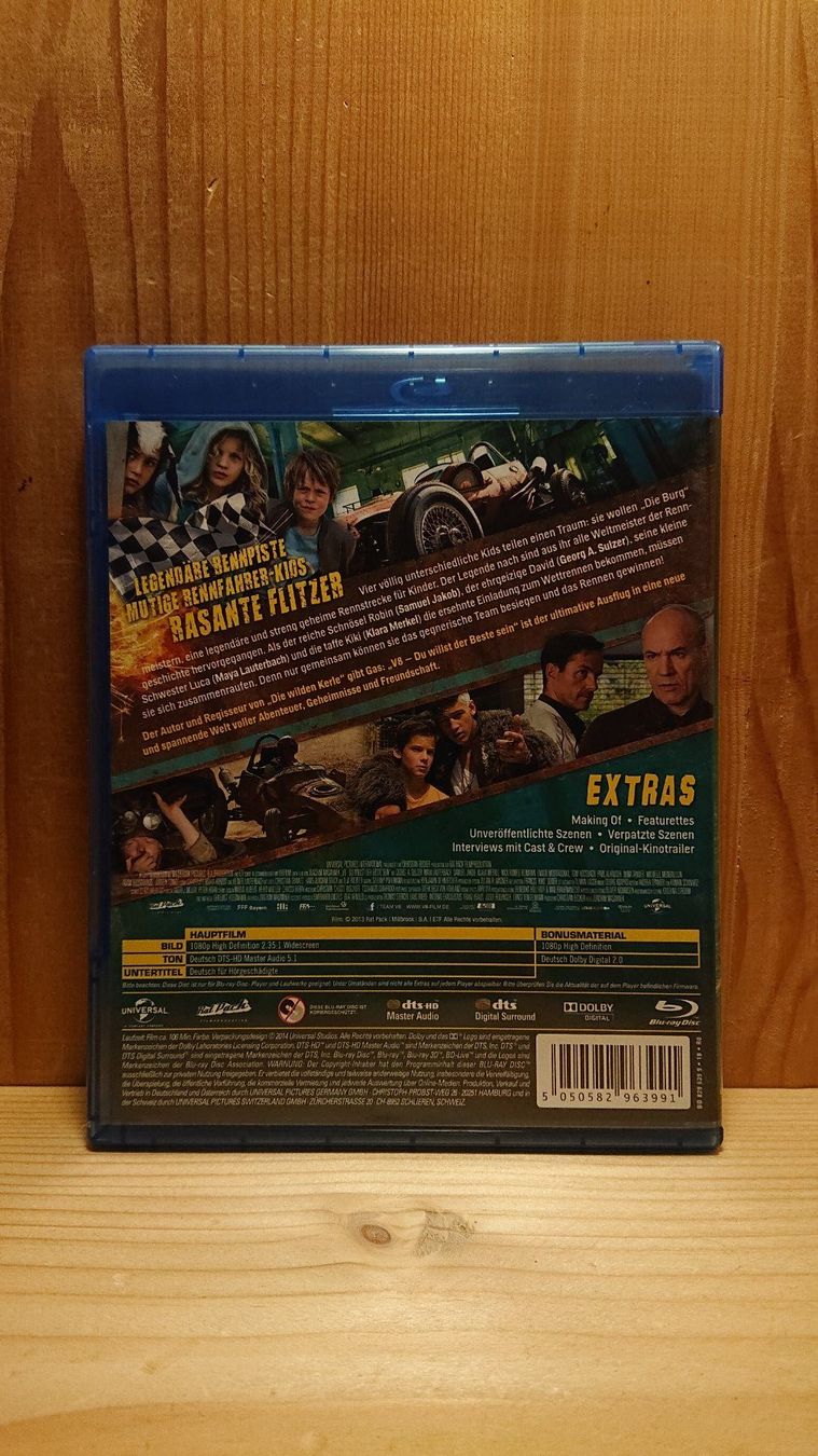 Tutti i DVDs: V8 DU WILLST DER BESTE SEIN Blu-Ray – Usato da Wilderswil venduto da Exebub 1