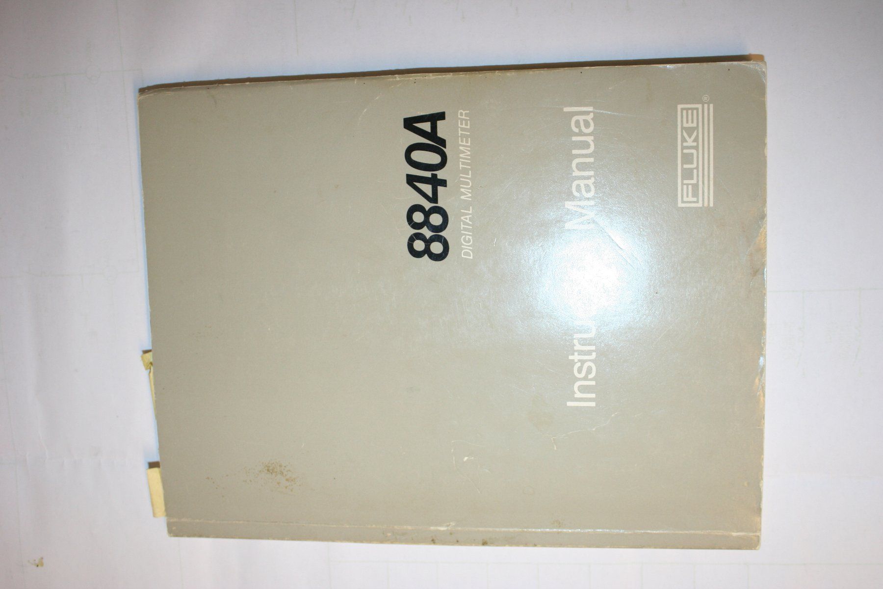 Libri: Instruction Manual zu Fluke 8840A Multimeter, mit Schema etc – Usato da Hinwil venduto da ilon13