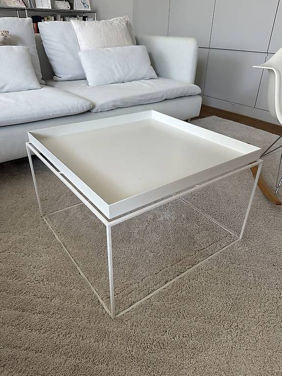 Hay Tray Table 60x60 Weiss