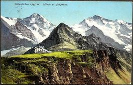 GRINDELWALD Kl. Scheidegg Männlichen, Mönch u. Jungfrau