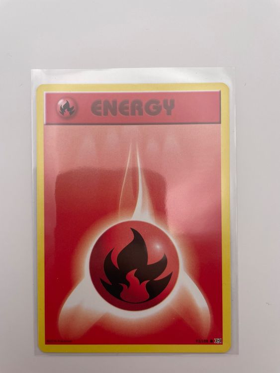 Pokémon Evolutions Fire Energy 1