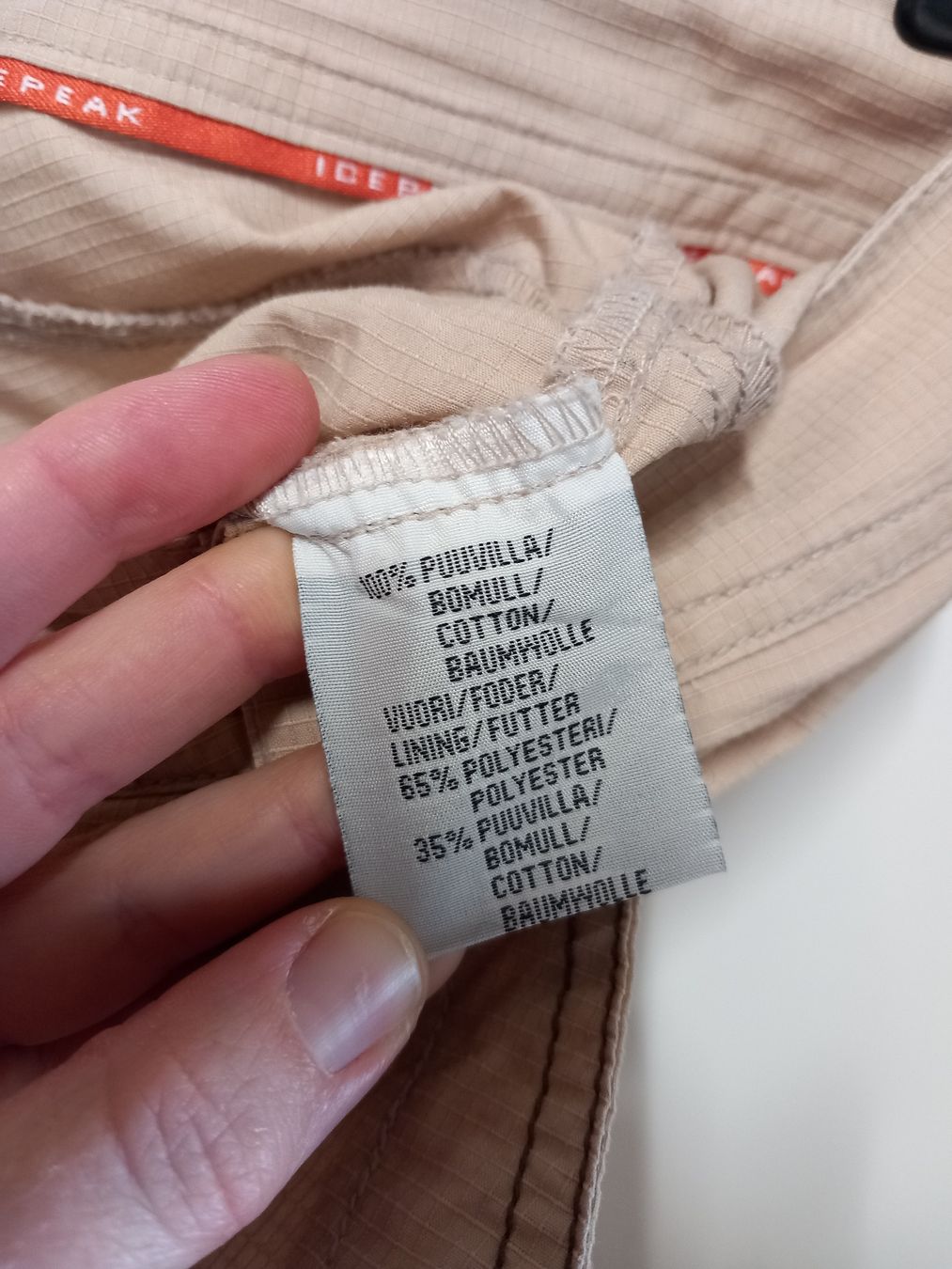 Icepeak Pantaloni: Icepeak Wanderhose Gr.36 beige – Usato da Merligen venduto da muss_haben 4