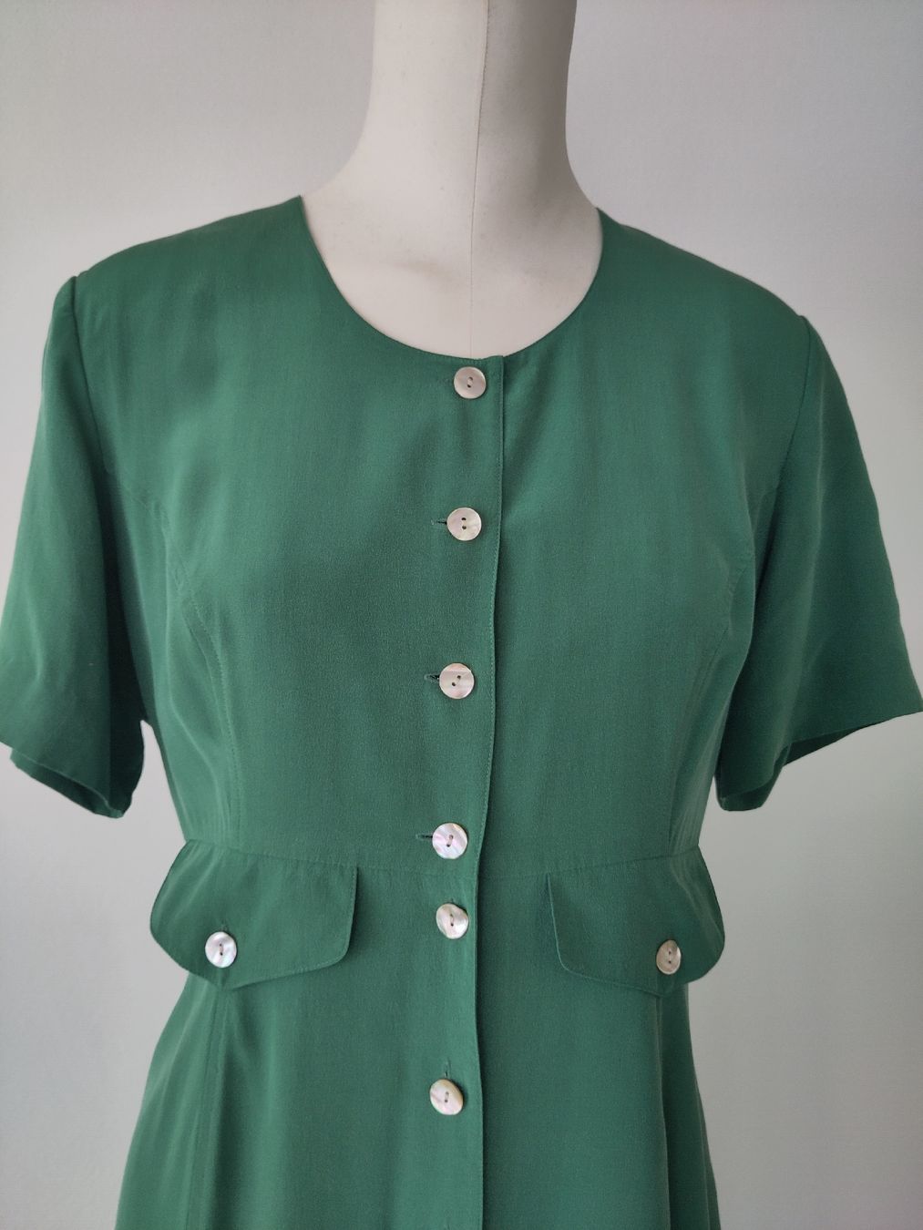 Kleider: Wunderschönes Seidenkleid von Spengler 36/38 – Neu (gemäss Beschreibung) aus Pfäffikon ZH von Julia071