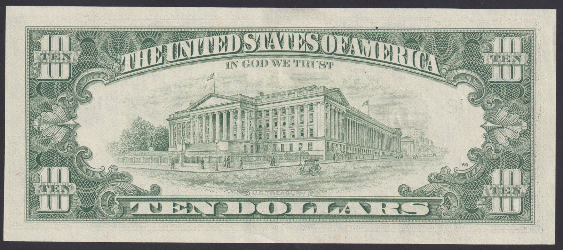 Banconote: USA 10 Dollars 1985 – Usato da Brugg AG venduto da banknoten_muesli 1
