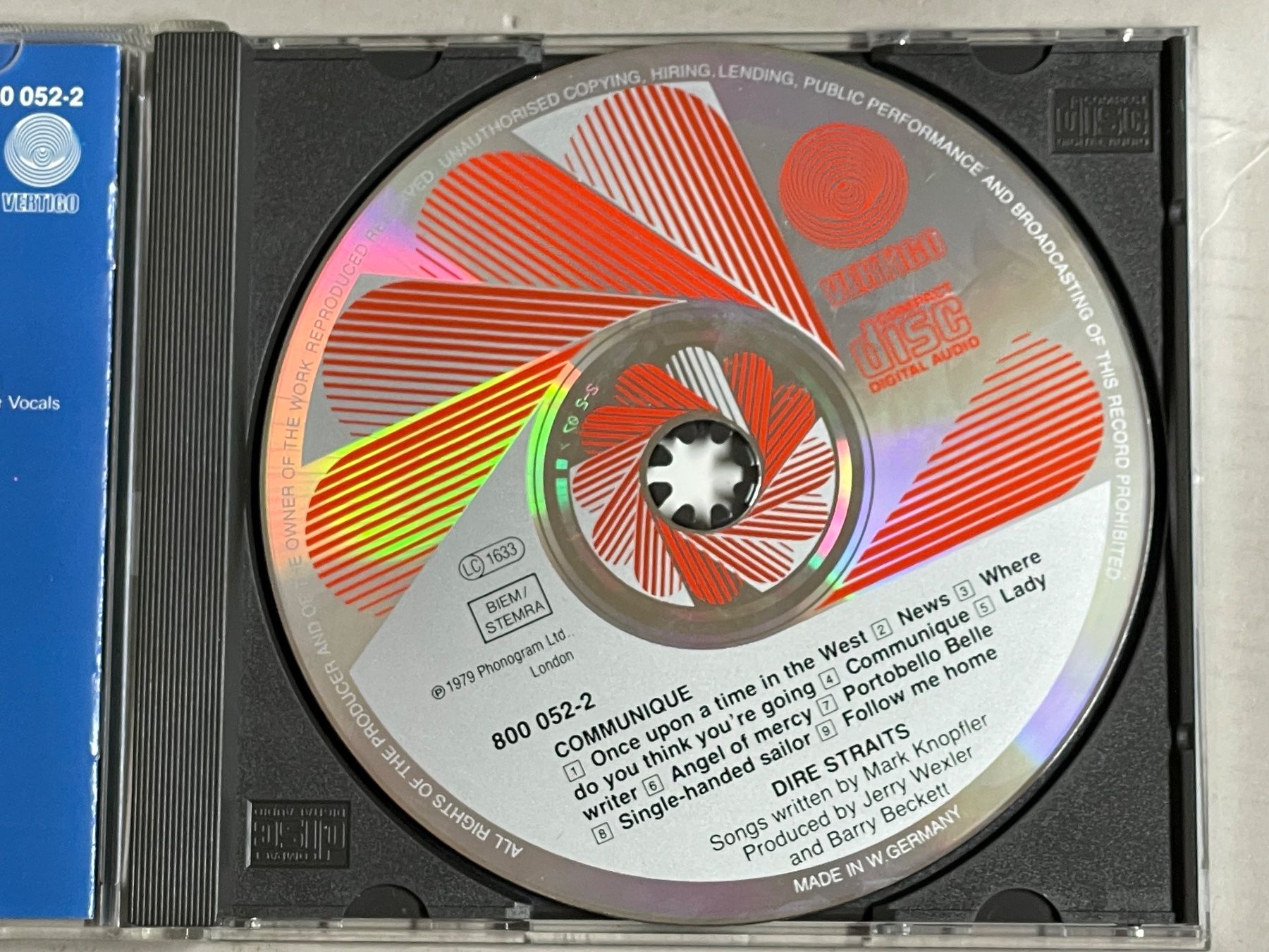 CD: Dire Straits-Communiqué – Usato da Muri b. Bern venduto da AdidasCollector 3