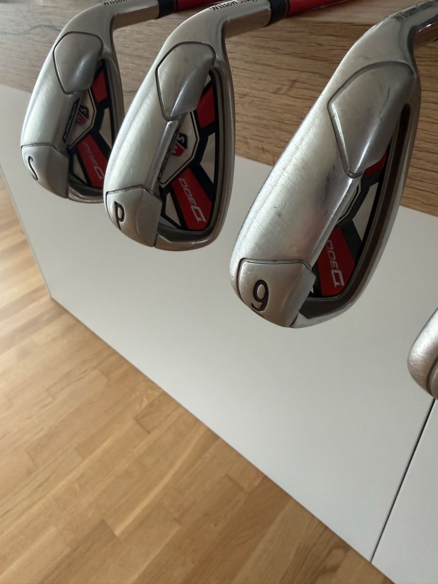 Wilson Mazze & Set: Wilson D300 SuperLight Golfset – Graphitschäfte – Usato da St. Gallen venduto da TheBoy1 6