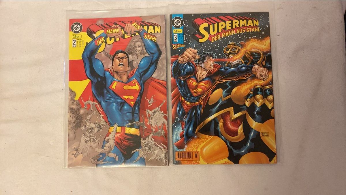 Fumetti: Superman Comic Hefte, der Mann aus Stahl, Nr. 2 und 3 – Usato da sursee venduto da trilli-tralli 1