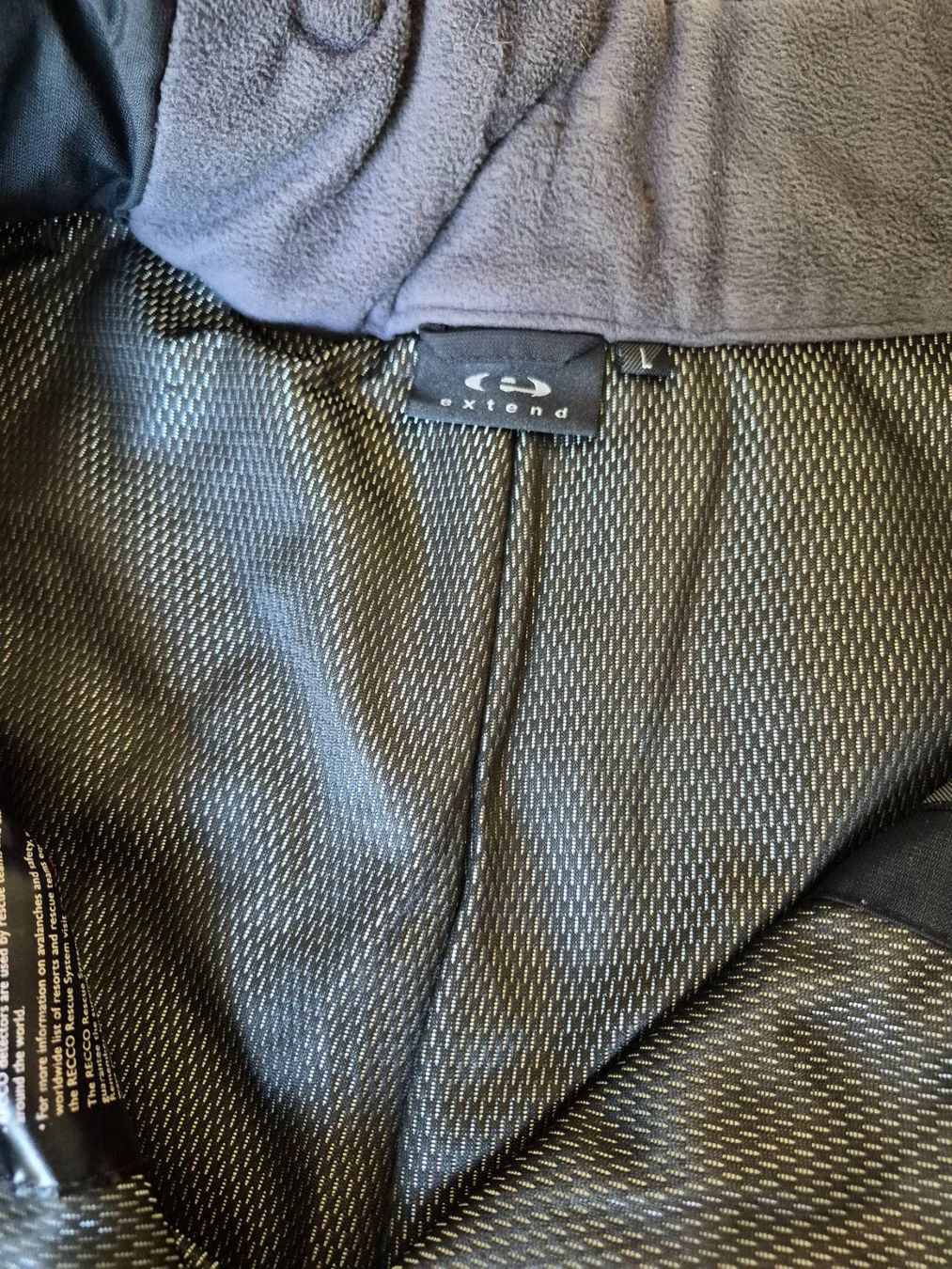 Pantaloni: Pantalon de ski Extend noir, taille L bon état – Usato da le landeron venduto da canette 5