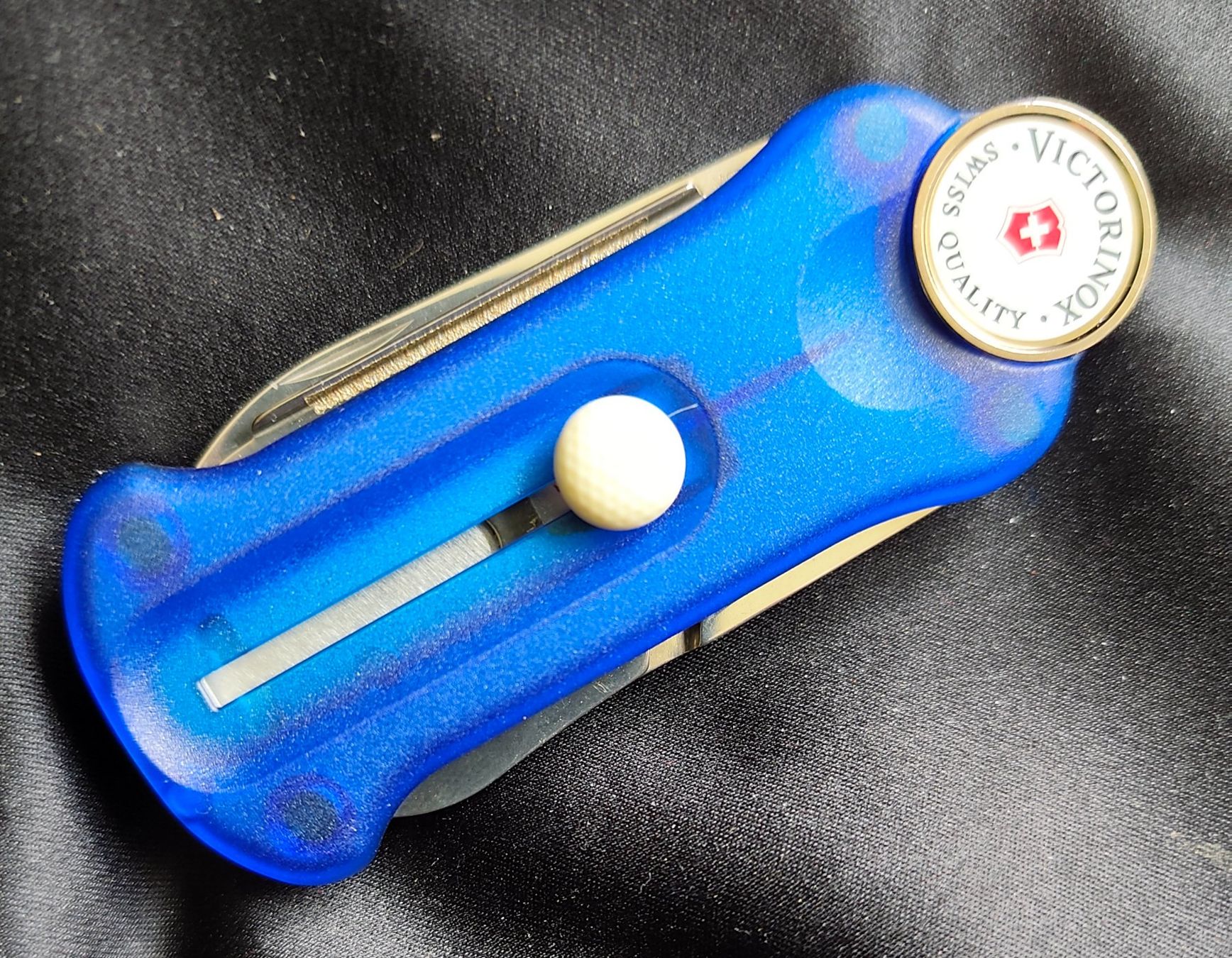 Victorinox Coltelli tascabile: Victorinox Golf Golfer Multitool Blau, neu – Nuovo (secondo la descrizione) da Thun venduto da Dl3604
