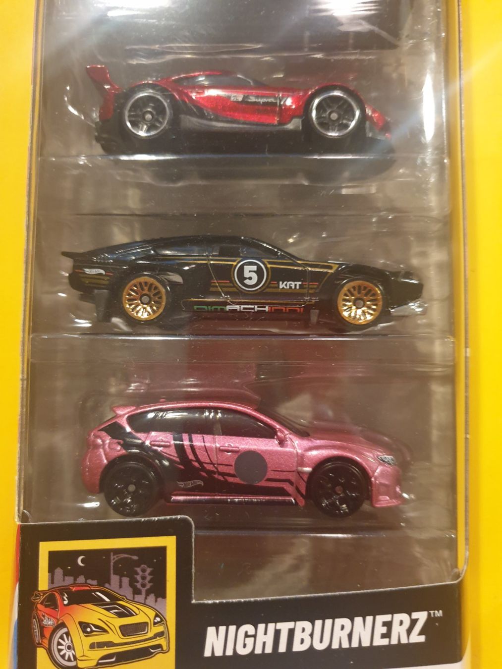 Hot Wheels Modellautos: Hot Wheels 5er Pack NIGHTBURNERZ – Neu und originalverpackt aus Oftringen von Rotor 5