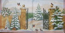 Serviette am tor (w59) 2Stk.