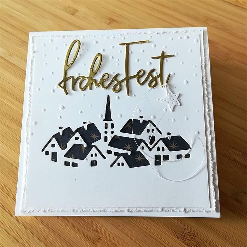 Pochoirs: DORF STANZSCHABLONE – Neuf avec emballage d'origine à Affoltern am Albis par scrapbooking