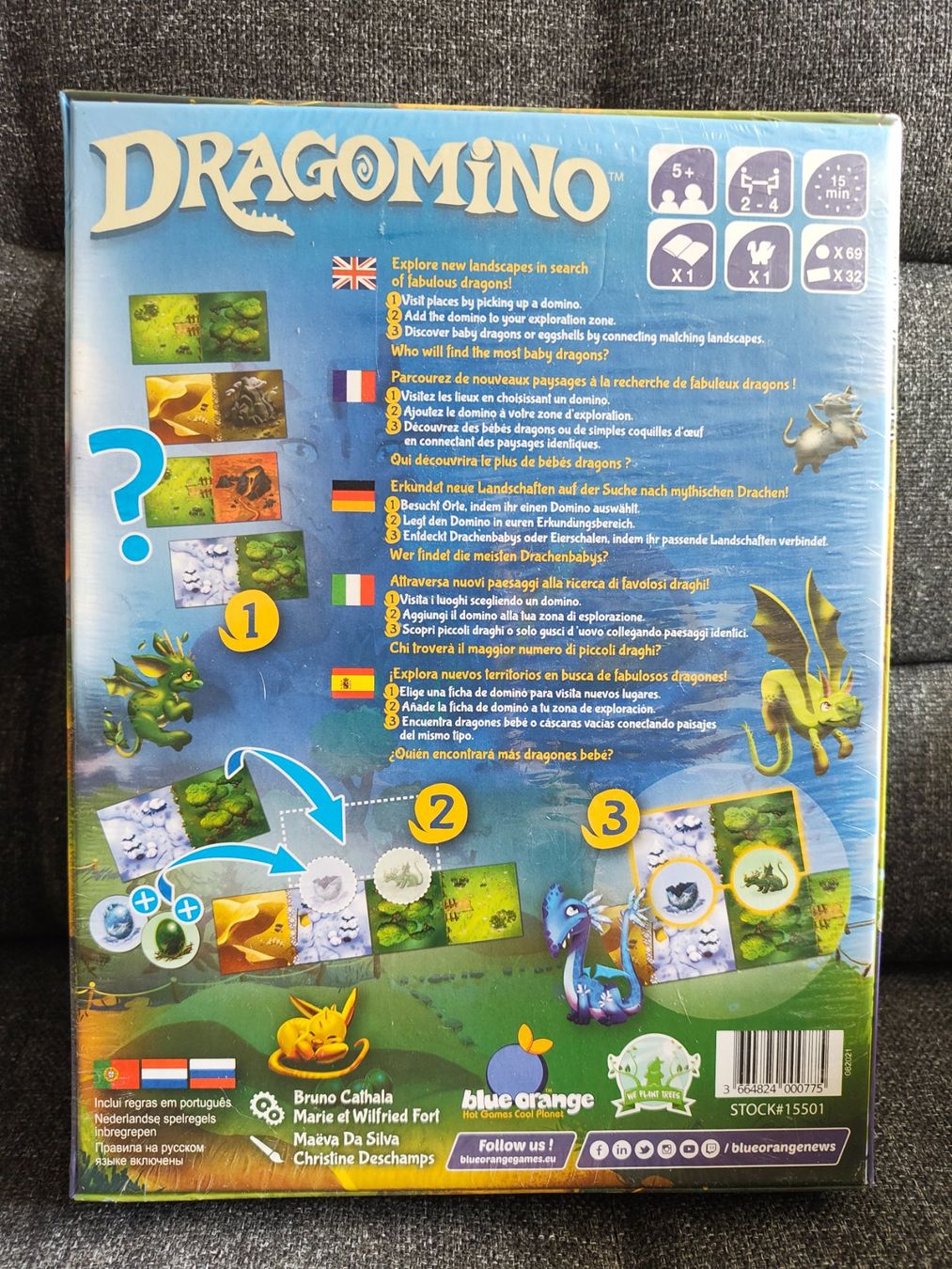 Giochi: Brettspiel Dragomino neu ungeoeffnet – Nuovo e nell'imballaggio originale da Niederrohrdorf venduto da MystoganZ 1