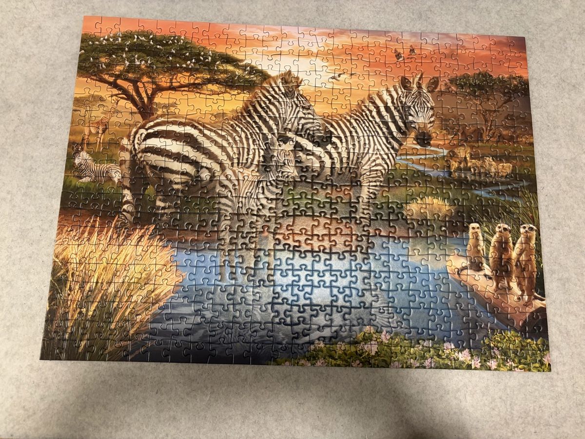 Ravensburger Puzzle: Puzzel Zebras 500 Teile – Usato da Laupersdorf venduto da eliza23
