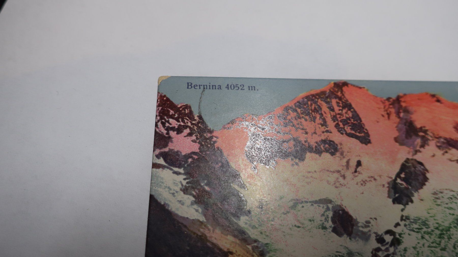 Cartes postales: Bernina Glacier Gletscher 1924 – D'occasion à Cormoret par Pascalll2001 3