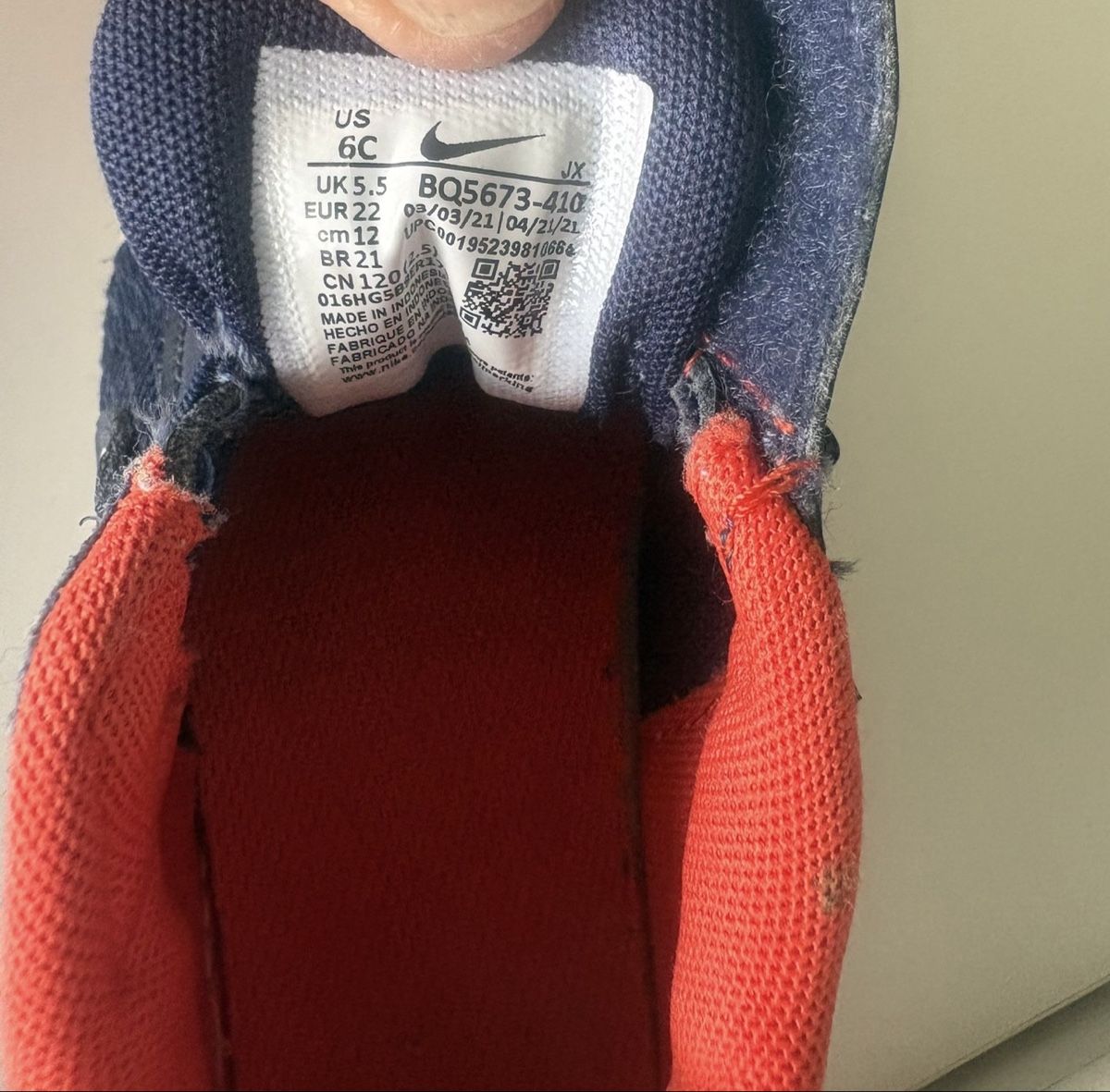 Nike Scarpe per ragazzi: Chaussures Nike Revolution 5, taille 22 – Usato da Versoix venduto da Pti-pois 2