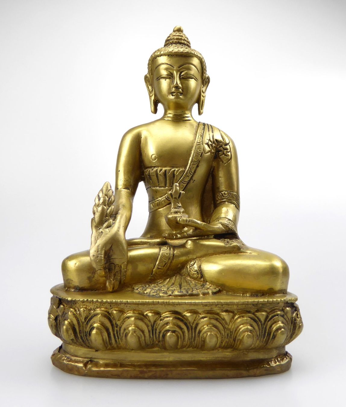 Sculture & Statue: Medizin-Buddha - Messing – Nuovo e nell'imballaggio originale da Mauren venduto da Yeelen 1
