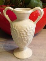 ‎1940er Jahre Mate weiße McCoy Keramik Vase Art Deco