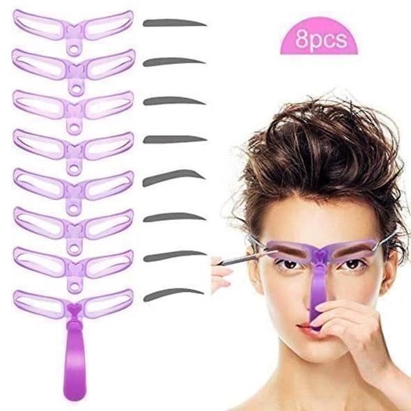 Make-up: Kit de Pochoir pour sourcils – Nuovo e nell'imballaggio originale da Gurmels venduto da Swisspod