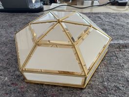 Deckenlampe sechseckig