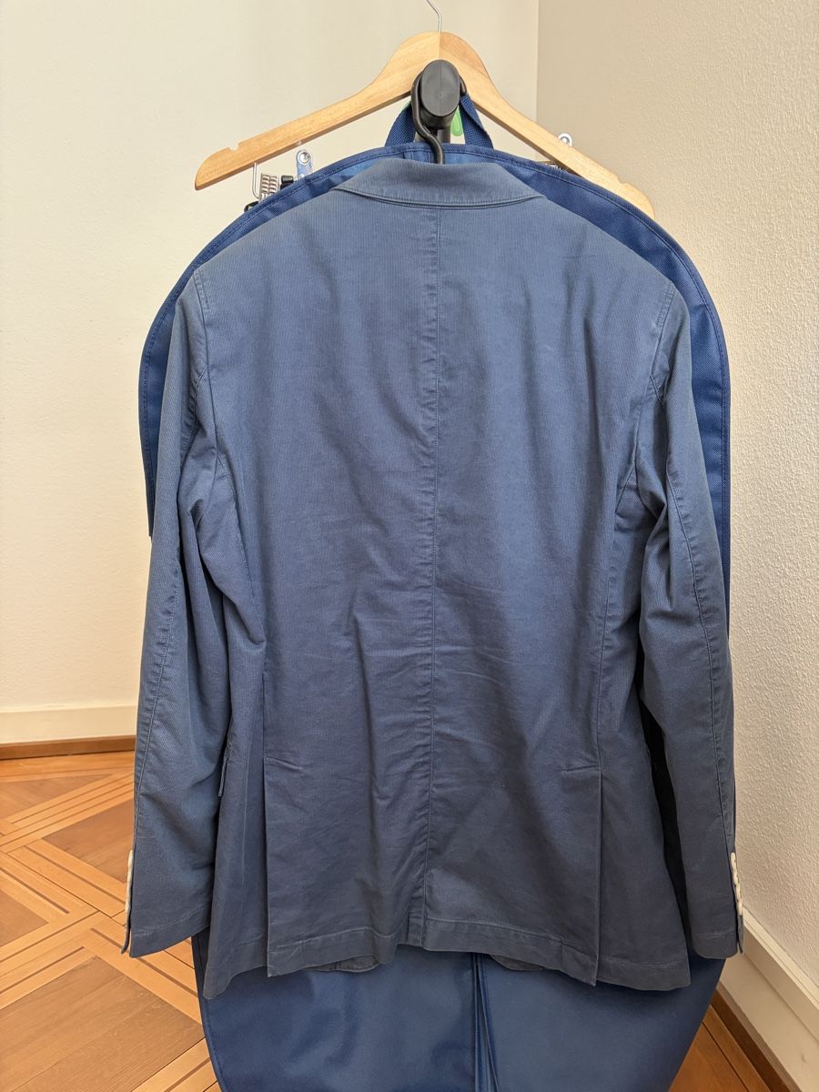 Bugatti Giacche: Bugatti Sakko, Herren, Grösse 46, Baumwolle, blau – Usato da Zürich venduto da Hoco0 1
