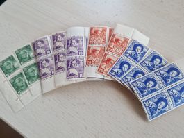 PJ 4er Blöcke 1936, postfrisch**, ab 1.-