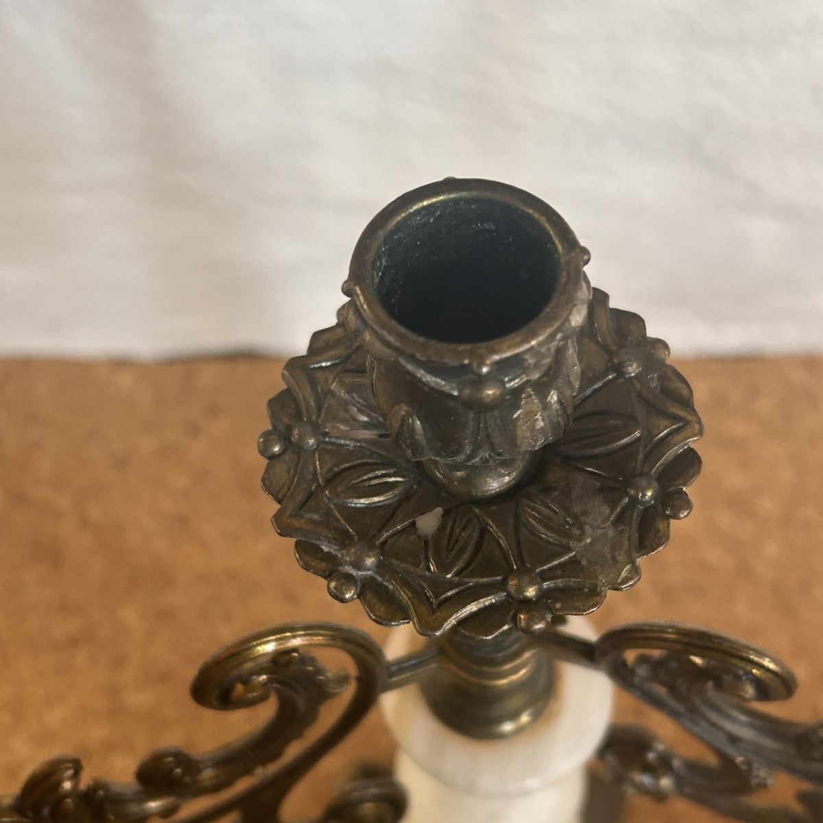 Portacandele: Kerzenständer, Marmor & Bronze – Usato da Laufen venduto da Bellavitaboom 7