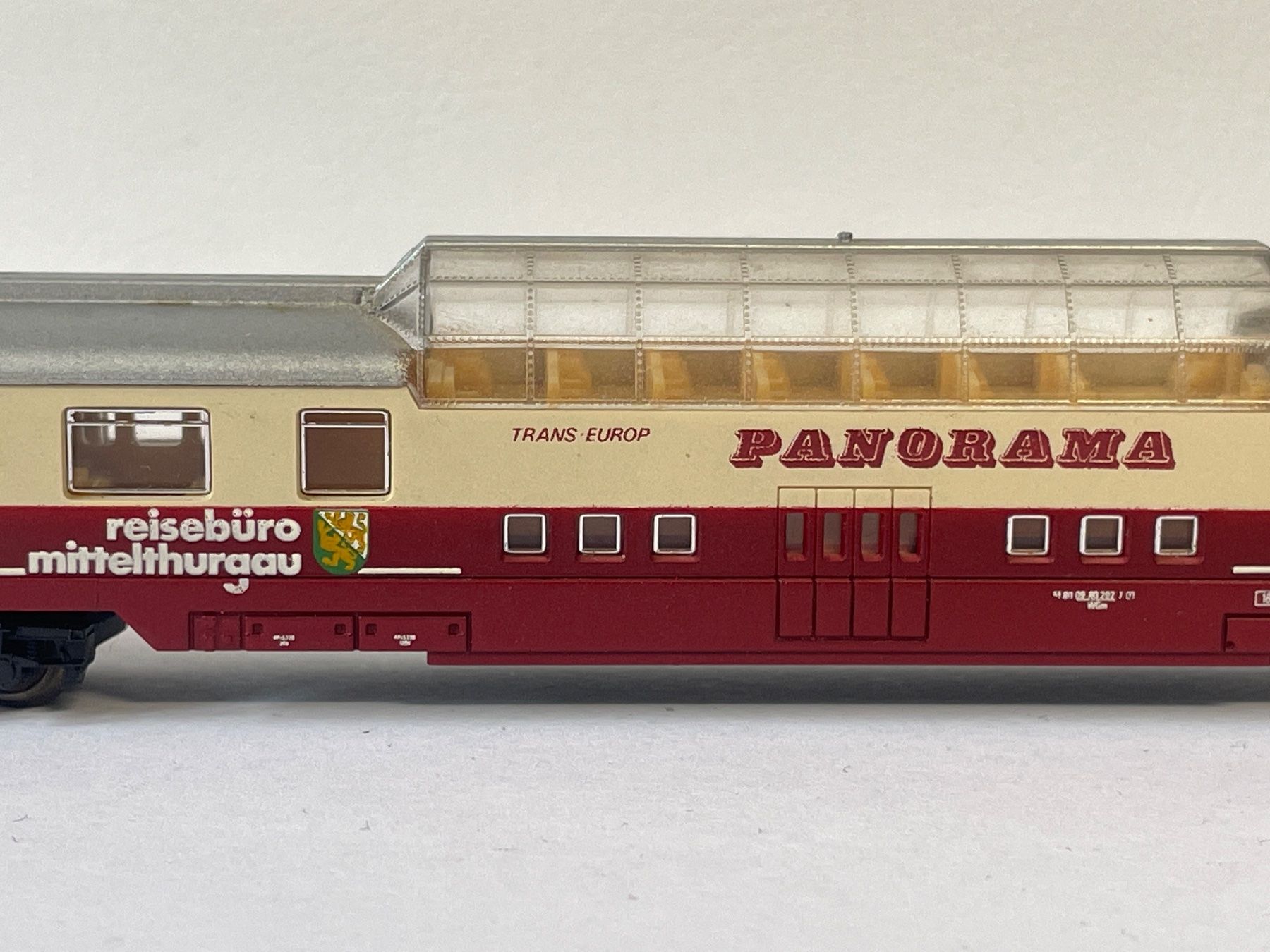 Lima Modellini di ferrovie: Lima 320880 MThB Panoramawagen Spur N – Usato da Wilderswil venduto da Modellbahn-Shop-Moll 1