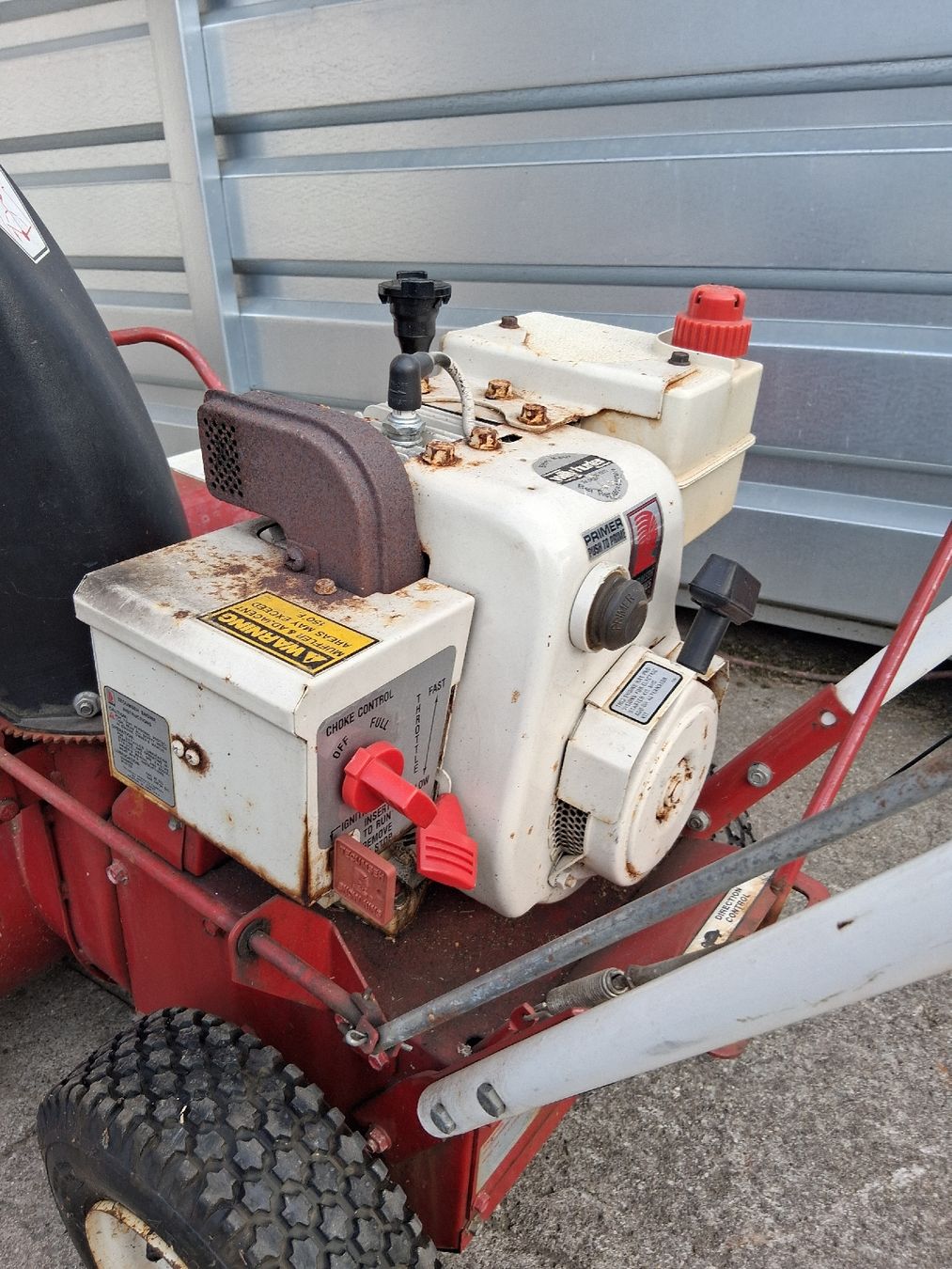 Tutte le macchine: Schneefräse Snapper I 422 mit Tecumseh Motor – Difettoso da Burgdorf venduto da zweiradwerkstatt 7