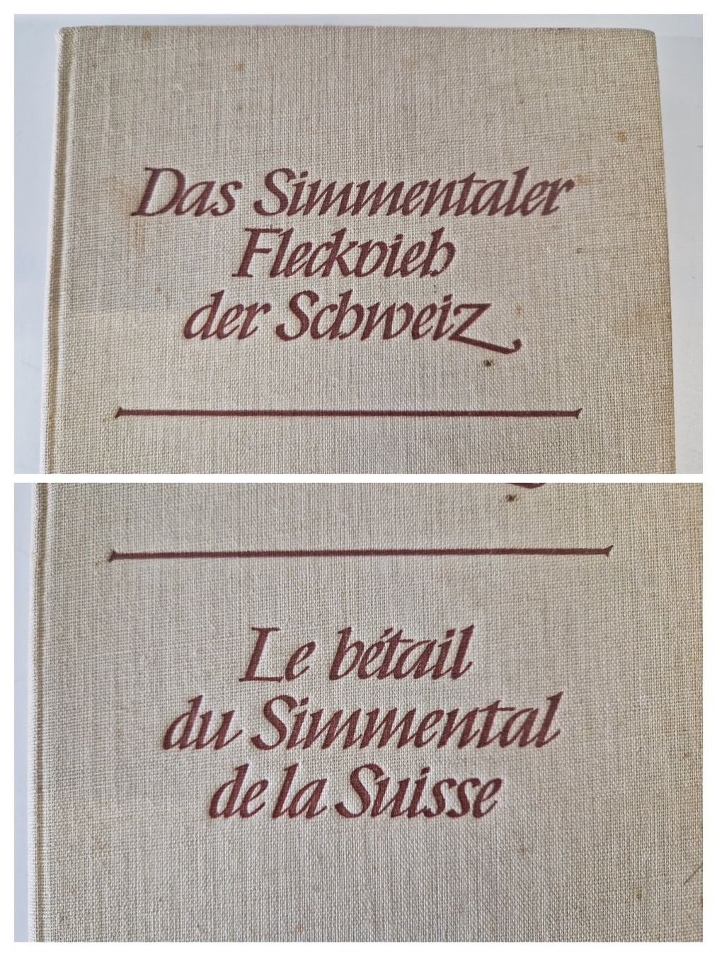 Libri: Das Simmentaler Fleckvieh der Schweiz – Usato da Muhen venduto da Restwert_Muhen 1