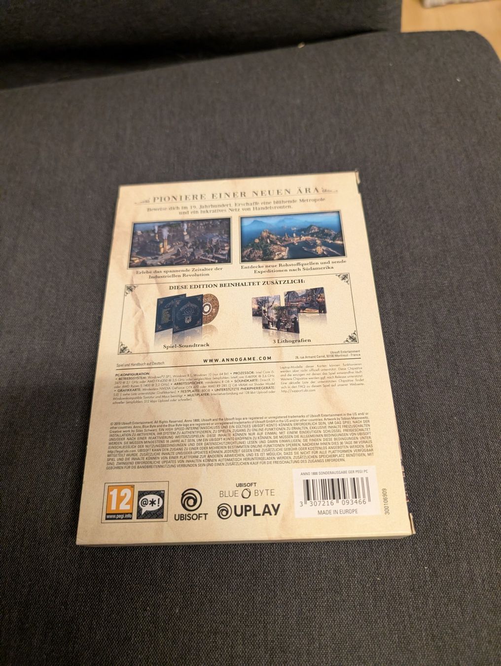 Spiele: Anno 1800 PC CD-ROM sealed – Neu und originalverpackt aus Giubiasco von Tici__nerd_Giubiasco 1