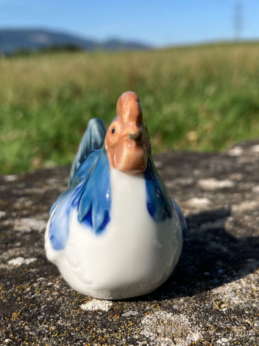 Statuette: Tierfigur Huhn Keramik – Usato da Subingen venduto da ArtBead 2
