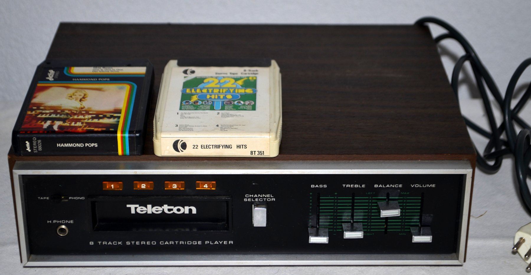 Sistemi audio & multimediali: Teleton STP-801 8-Track Stereo – Usato da Collonges venduto da arashee