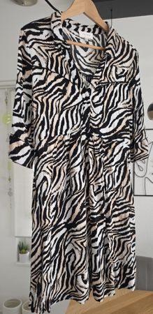 Kleid Animal Print - Grösse L