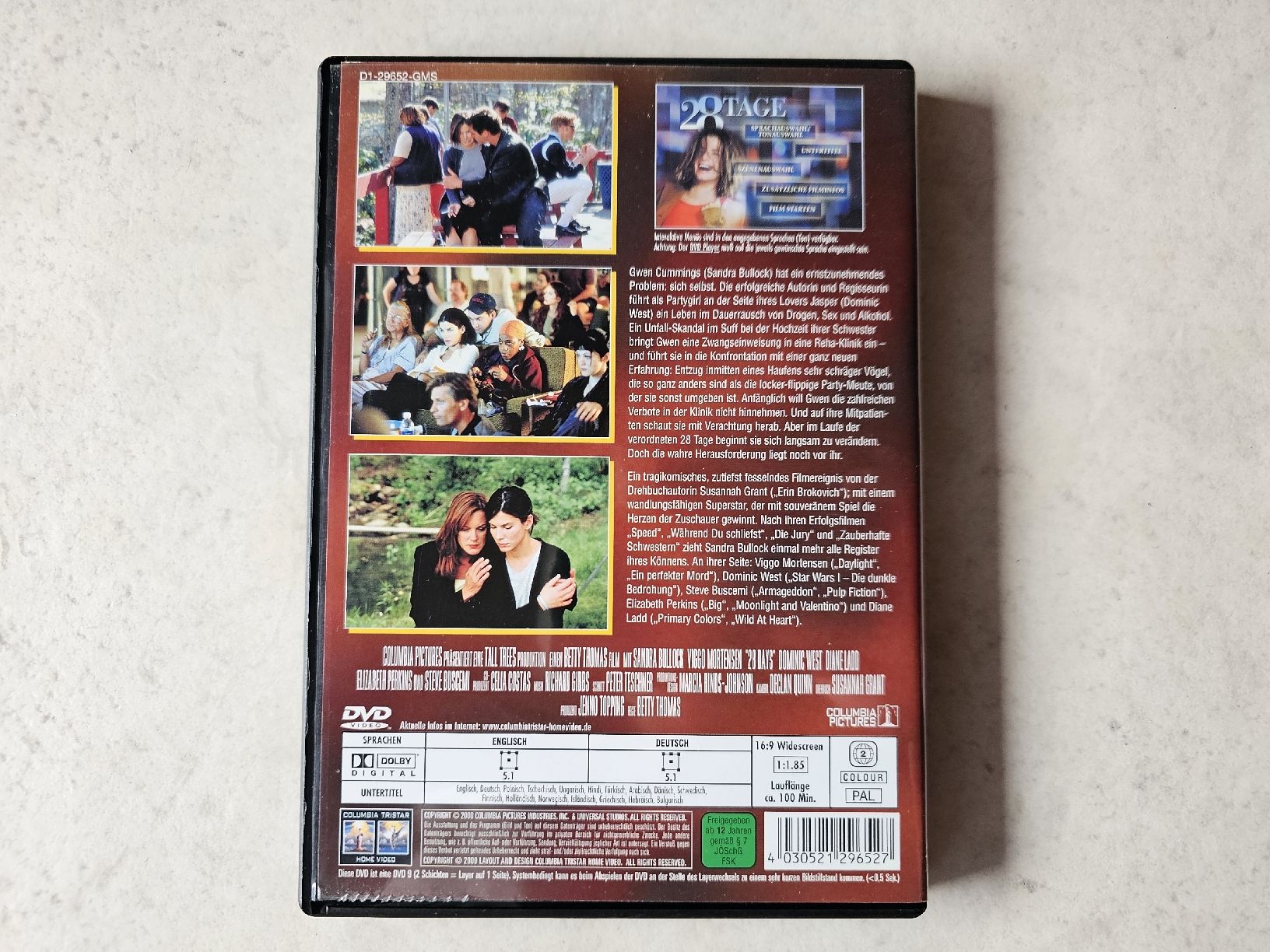 Tutti i DVDs: 28 Tage  /  Sandra Bullock – Usato da Schneisingen venduto da backstore24 1