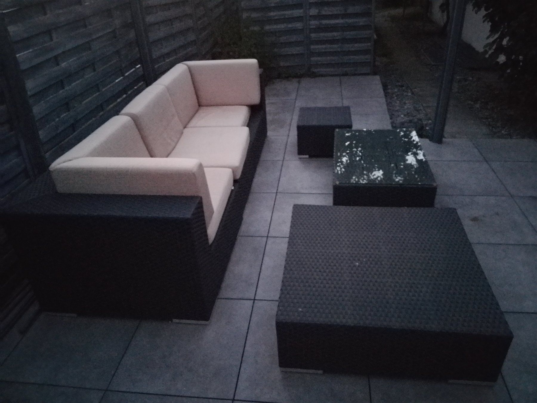 Divani: Garten Lounge Rattan-Optik – Usato da Oberrohrdorf venduto da Mik_6hxw 1