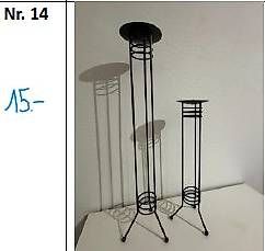 Portacandele: Diverse Kerzenständer – Usato da Tuggen venduto da petitpapillon80 3