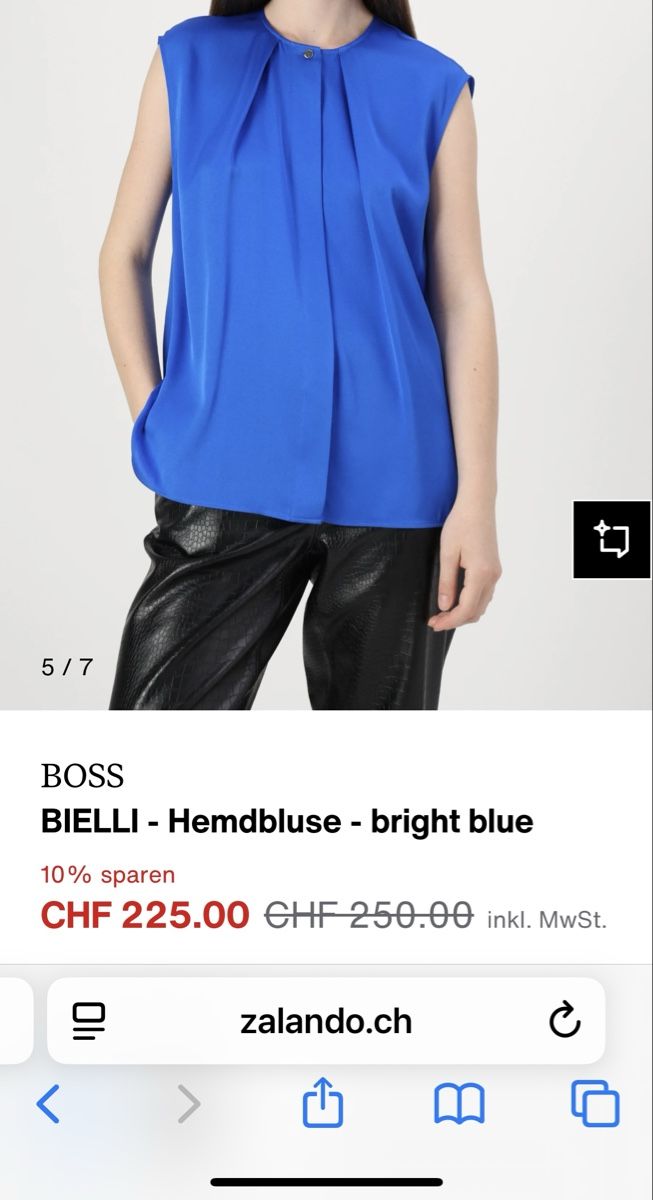 Hugo Boss Blusen: Damen Blouse Boss weiss – Neu und originalverpackt aus Allschwil von Filouactiv 1